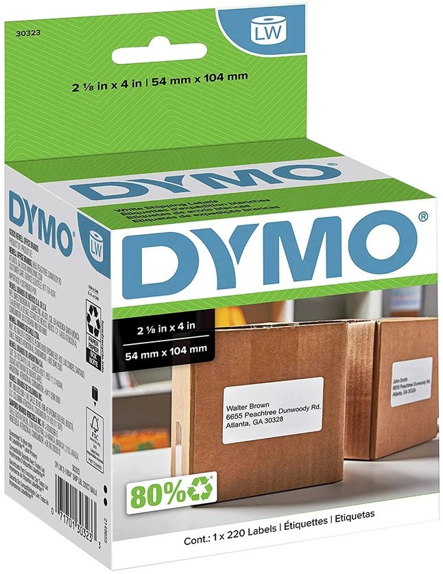 Best deal ๐ฅฐ DYMO LabelWriter Shipping Labels, 2-1/8 X 4 Inches, White, Roll Of 220 Labels ๐งจ 1 Best deal ๐ฅฐ DYMO LabelWriter Shipping Labels, 2-1/8 X 4 Inches, White, Roll Of 220 Labels ๐งจ