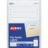 Best reviews of ✔️ Avery Printable File Folder Labels, 11/16 X 3-7/16 Inches, White, Pack Of 252 🎉