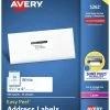 Deals 👍 Avery Easy Peel Address Labels, Laser, 1-1/3 X 4 Inches, Pack Of 350 👍