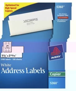 Brand new 👏 Avery Copier Address Labels, 1-1/2 X 2-13/16 Inches, Pack Of 2100 😍