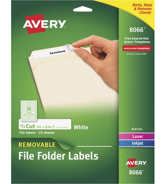 Best Pirce ๐งจ Avery Removable File Folder Labels, 2/3 X 3-7/16 Inches, White, Pack Of 750 ๐คฉ 1 Best Pirce ๐งจ Avery Removable File Folder Labels, 2/3 X 3-7/16 Inches, White, Pack Of 750 ๐คฉ