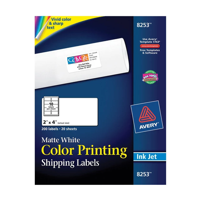 Best deal โ Avery Color Printing Shipping Labels, Inkjet, 2 X 4 Inches, Pack Of 200 ๐ 1 Best deal โ Avery Color Printing Shipping Labels, Inkjet, 2 X 4 Inches, Pack Of 200 ๐
