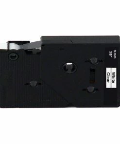 New 😉 Brother TC Laminated Tape Cartridge, 3/8 Inch X 25 Feet, White On Clear ⌛