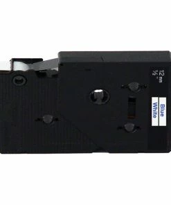 Best Sale 😀 Brother TC Laminated Tape Cartridge, 1/2 Inch X 25 Feet, Blue On White, Pack Of 2 🔥