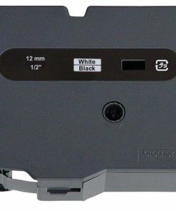 Best reviews of 😍 Brother TX Laminated Tape Cartridge, 1/2 Inch X 50 Feet, White On Black 🧨