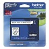 Buy 😍 Brother P-touch Tze Laminated Tape Cartridge, 3/8 Inch X 26 Feet, Black/White 😍