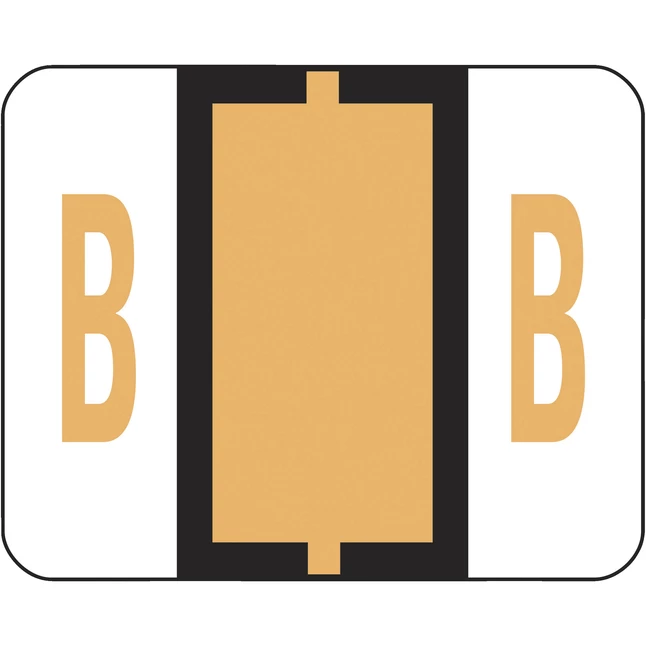 Best Pirce ๐งจ Smead BCCR Bar-Style Color Coded Alphabetic Labels, 1-1/4 X 1 Inches, B, Light Orange, Pack Of 500 โญ 2 Best Pirce ๐งจ Smead BCCR Bar-Style Color Coded Alphabetic Labels, 1-1/4 X 1 Inches, B, Light Orange, Pack Of 500 โญ - Image 2