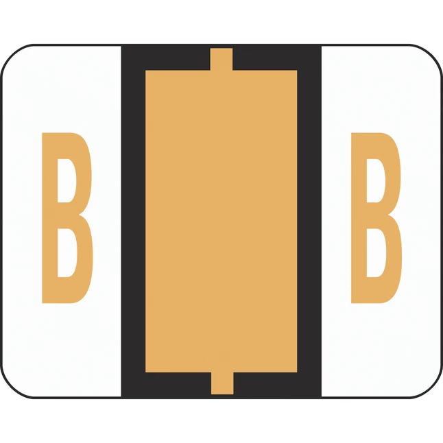 Best Pirce ๐งจ Smead BCCR Bar-Style Color Coded Alphabetic Labels, 1-1/4 X 1 Inches, B, Light Orange, Pack Of 500 โญ 1 Best Pirce ๐งจ Smead BCCR Bar-Style Color Coded Alphabetic Labels, 1-1/4 X 1 Inches, B, Light Orange, Pack Of 500 โญ