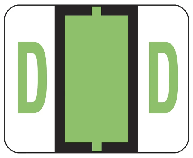 Top 10 ๐งจ Smead BCCR Bar-Style Color Coded Alphabetic Labels, 1-1/4 X 1 Inches, D, Light Green, Pack Of 500 โ 2 Top 10 ๐งจ Smead BCCR Bar-Style Color Coded Alphabetic Labels, 1-1/4 X 1 Inches, D, Light Green, Pack Of 500 โ - Image 2