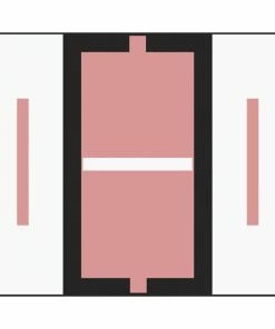 Promo ⌛ Smead BCCR Bar-Style Color Coded Alphabetic Labels, 1-1/4 X 1 Inches, I, Pink, Pack Of 500 💯