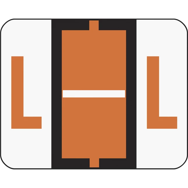 Flash Sale 🔔 Smead BCCR Bar-Style Color Coded Alphabetic Labels, 1-1/4 X 1 Inches, L, Dark Orange, Pack Of 500 😍 1 Flash Sale 🔔 Smead BCCR Bar-Style Color Coded Alphabetic Labels, 1-1/4 X 1 Inches, L, Dark Orange, Pack Of 500 😍