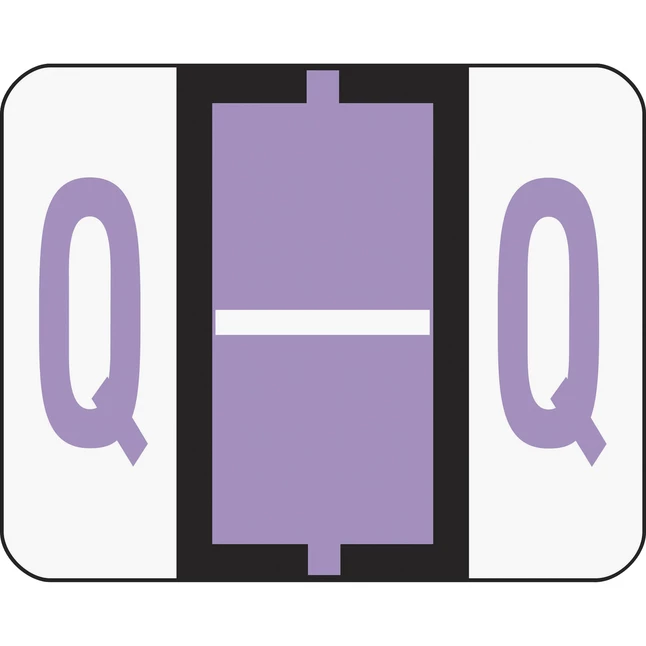 Discount โ๏ธ Smead BCCR Bar-Style Color Coded Alphabetic Labels, 1-1/4 X 1 Inches, Q, Lavender, Pack Of 500 ๐ฅ 1 Discount โ๏ธ Smead BCCR Bar-Style Color Coded Alphabetic Labels, 1-1/4 X 1 Inches, Q, Lavender, Pack Of 500 ๐ฅ