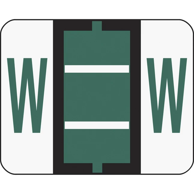 Top 10 ๐คฉ Smead BCCR Bar-Style Color Coded Alphabetic Labels, 1-1/4 X 1 Inches, W, Dark Green, Pack Of 500 โ 1 Top 10 ๐คฉ Smead BCCR Bar-Style Color Coded Alphabetic Labels, 1-1/4 X 1 Inches, W, Dark Green, Pack Of 500 โ