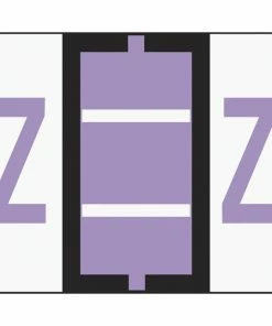 Hot Sale 🛒 Smead BCCR Bar-Style Color Coded Alphabetic Labels, 1-1/4 X 1 Inches, Z, Lavender, Pack Of 500 ⭐