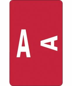 Best Pirce 😍 Smead ACCS Color-Coded Alphabetic Labels, 1 X 1-5/8 Inches, A, Red, Pack Of 100 🔔