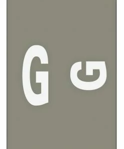 Flash Sale 💯 Smead ACCS Color-Coded Alphabetic Labels, 1 X 1-5/8 Inches, G, Gray, Pack Of 100 🎉