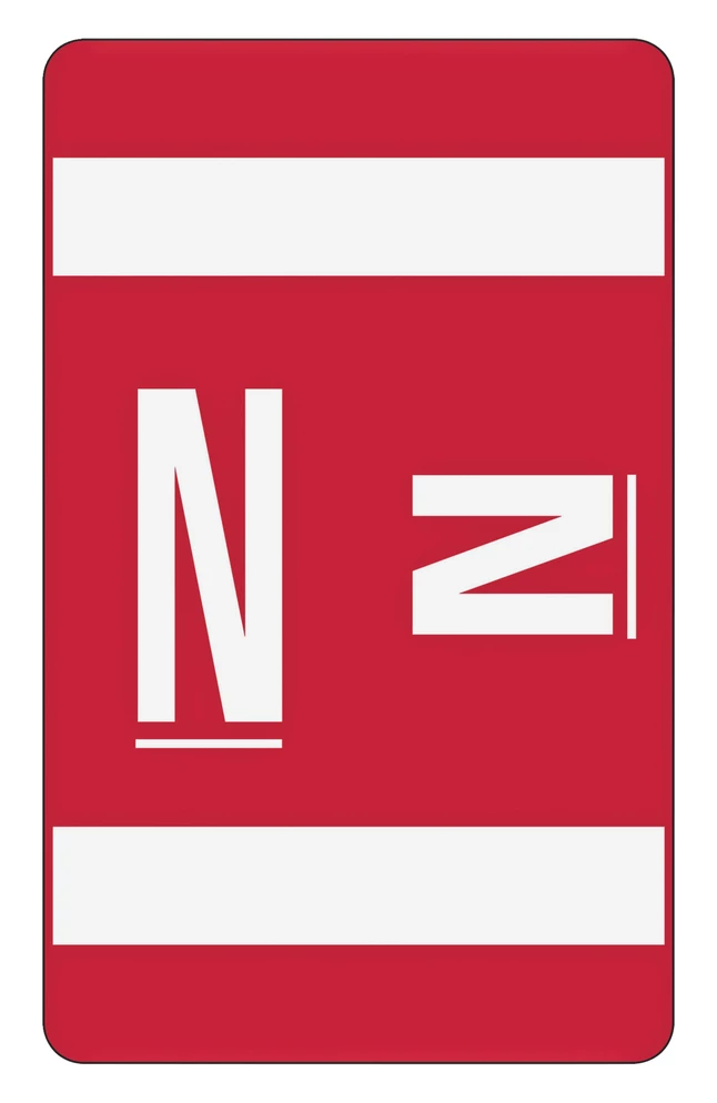 Cheapest ๐ Smead ACCS Color-Coded Alphabetic Labels, 1 X 1-5/8 Inches, N, Red, Pack Of 100 ๐ 1 Cheapest ๐ Smead ACCS Color-Coded Alphabetic Labels, 1 X 1-5/8 Inches, N, Red, Pack Of 100 ๐