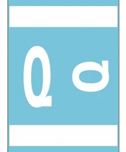 Deals 🎁 Smead ACCS Color-Coded Alphabetic Labels, 1 X 1-5/8 Inches, Q, Light Blue, Pack Of 100 ⌛