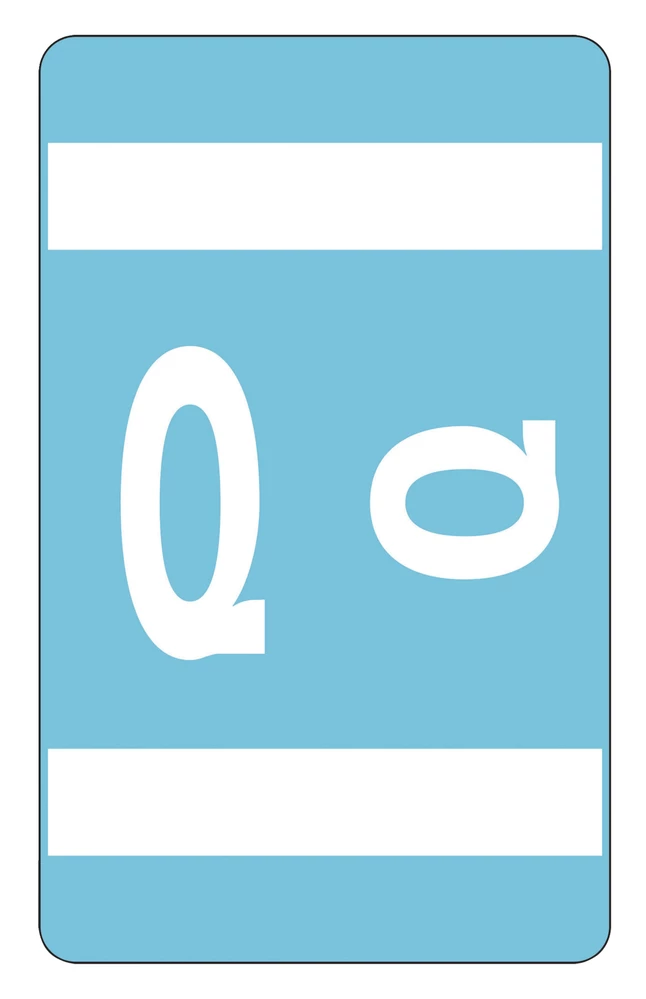 Deals ๐ Smead ACCS Color-Coded Alphabetic Labels, 1 X 1-5/8 Inches, Q, Light Blue, Pack Of 100 โ 1 Deals ๐ Smead ACCS Color-Coded Alphabetic Labels, 1 X 1-5/8 Inches, Q, Light Blue, Pack Of 100 โ