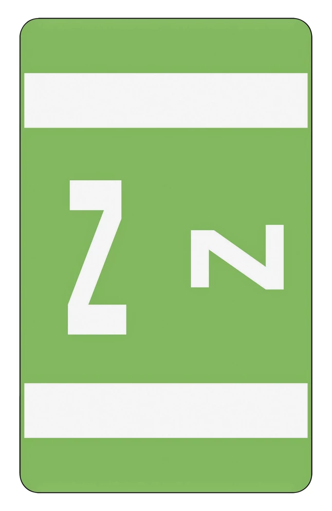 New ๐งจ Smead ACCS Color-Coded Alphabetic Labels, 1 X 1-5/8 Inches, Z, Light Green, Pack Of 100 ๐ฏ 1 New ๐งจ Smead ACCS Color-Coded Alphabetic Labels, 1 X 1-5/8 Inches, Z, Light Green, Pack Of 100 ๐ฏ