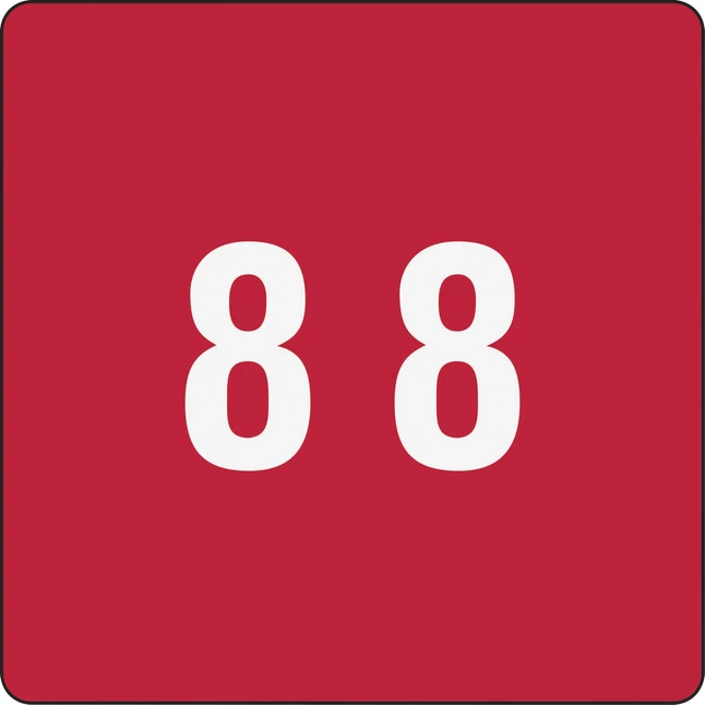 Best deal ⭐ Smead DCC Color-Coded Numeric Label, 1-1/2 X 1-1/2 Inches, 8, Red, Pack Of 250 🛒 1 Best deal ⭐ Smead DCC Color-Coded Numeric Label, 1-1/2 X 1-1/2 Inches, 8, Red, Pack Of 250 🛒