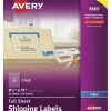 Budget ⭐ Avery Easy Peel Full Sheet Label, Inkjet, 8-1/2 X 11 Inches, Clear, Pack Of 25 👏