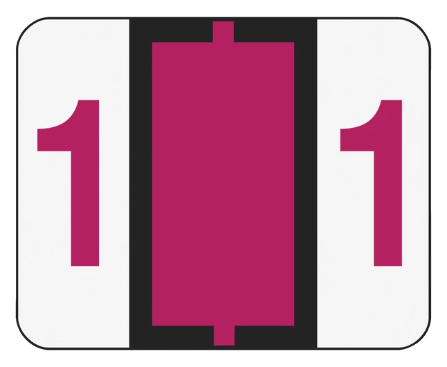 Hot Sale ๐ฅฐ Smead BCCRN Bar-Style Color Coded Numeric Labels, 1-1/4 X 1 Inches, 1, Red, Pack Of 500 โ๏ธ 1 Hot Sale ๐ฅฐ Smead BCCRN Bar-Style Color Coded Numeric Labels, 1-1/4 X 1 Inches, 1, Red, Pack Of 500 โ๏ธ