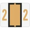 Best Sale 👍 Smead BCCRN Bar-Style Color Coded Numeric Labels, 1-1/4 X 1 Inches, 2, Light Orange, Pack Of 500 ❤️