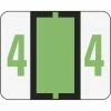 Flash Sale 🎁 Smead BCCRN Bar-Style Color Coded Numeric Labels, 1-1/4 X 1 Inches, 4, Light Green, Pack Of 500 👍