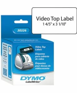 Best reviews of 😀 Dymo LabelWriter Video Spine Labels, 1-4/5 X 3-1/10 Inches, White, Roll Of 150 🔥