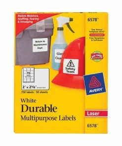 Coupon ✔️ Avery Permanent TrueBlock Labels, 2 X 2-5/8 Inches, Pack Of 750 😉