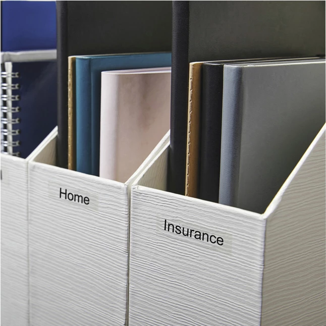 Promo 🤩 Dymo D1 Electronic Tape Cartridge, 1/2 Inch X 23 Feet, Black On Clear ✨ 2 Promo 🤩 Dymo D1 Electronic Tape Cartridge, 1/2 Inch X 23 Feet, Black On Clear ✨ - Image 2