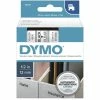 Promo 🤩 Dymo D1 Electronic Tape Cartridge, 1/2 Inch X 23 Feet, Black On Clear ✨