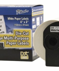 Coupon 🥰 Brother DK-1240 Large Multi-Purpose Labels, 1.9 X 4 Inches, Roll Of 600 😉