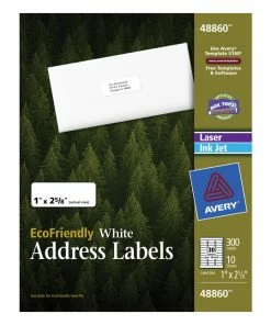 Deals ✨ Avery EcoFriendly Address Labels, 1 X 2-5/8 Inches, Pack Of 300 ❤️