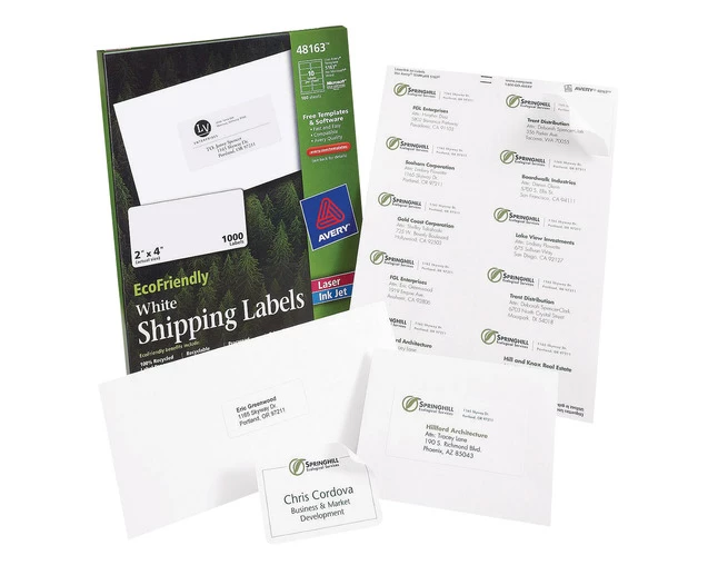 Discount ๐ Avery EcoFriendly Shipping Labels, 2 X 4 Inches, Pack Of 1000 ๐ฏ 1 Discount ๐ Avery EcoFriendly Shipping Labels, 2 X 4 Inches, Pack Of 1000 ๐ฏ