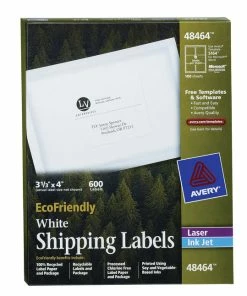 Best deal ⌛ Avery EcoFriendly Shipping Labels, 3-1/3 X 4 Inches, Pack Of 600 🎉