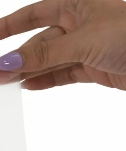 Wholesale 🔥 School Smart Vinyl Label Protectors, Round Corner Rectangle, 1 X 3 Inches, Clear, Pack Of 500 🎁