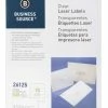 Coupon 🎁 Business Source Shipping Labels, 2 X 1-1/4 Inches, Matte Clear, Pack Of 500 💯