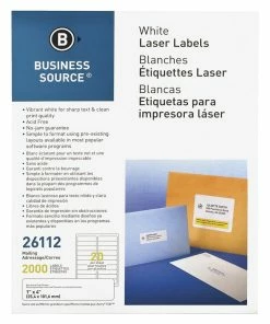 Budget 🛒 Business Source Address Labels, 1 X 4 Inches, Pack Of 2000 🧨