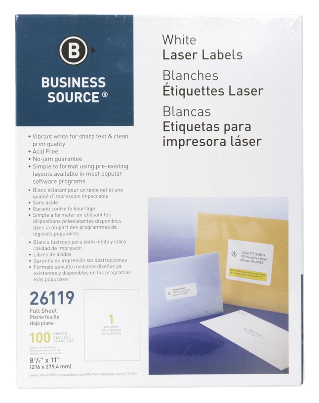 Best reviews of π Business Source Mailing Labels, 8-1/2 X 11 Inches, Pack Of 100 β 1 Best reviews of π Business Source Mailing Labels, 8-1/2 X 11 Inches, Pack Of 100 β