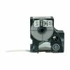 Hot Sale 👏 Dymo Rhino Industrial Vinyl Label Tape, 3/8 Inch X 18 Feet, Black On White 🥰