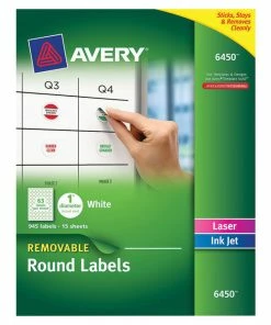 Best reviews of ❤️ Avery Removable ID Labels, 1 Inch Diameter, Pack Of 945 🧨
