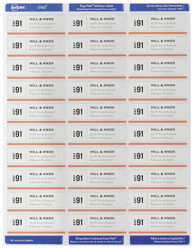 Best Sale ❤️ Avery Easy Peel Address Labels, Laser, 1 X 2-5/8 Inches, Pack Of 15000 ✔️ 1 Best Sale ❤️ Avery Easy Peel Address Labels, Laser, 1 X 2-5/8 Inches, Pack Of 15000 ✔️