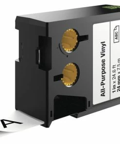 Top 10 🥰 Dymo XTL All-Purpose Vinyl Labels, 1 Inch X 23 Feet, Black On White 🤩