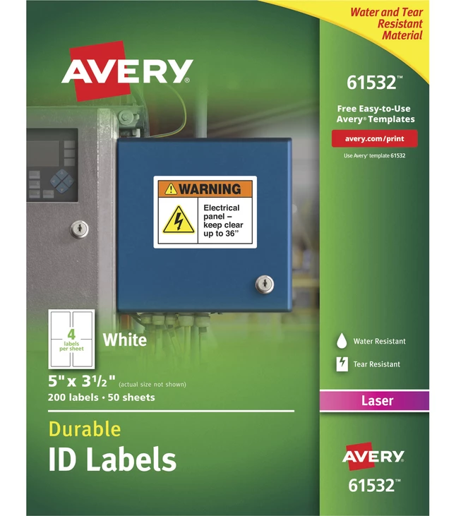 Flash Sale 🎉 Avery Permanent TrueBlock Labels, 5 X 3-1/2 Inches, Pack Of 200 😍 1 Flash Sale 🎉 Avery Permanent TrueBlock Labels, 5 X 3-1/2 Inches, Pack Of 200 😍