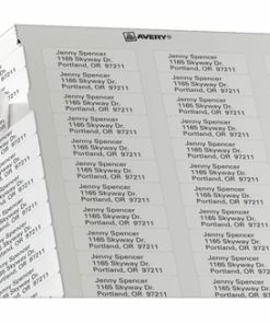 Budget π Avery Easy Peel Return Address Labels, Laser, 1/2 X 1-3/4 Inches, Pack Of 8000 β 6 Budget π Avery Easy Peel Return Address Labels, Laser, 1/2 X 1-3/4 Inches, Pack Of 8000 β -Avery - shop 1597356 C ecommfullsize