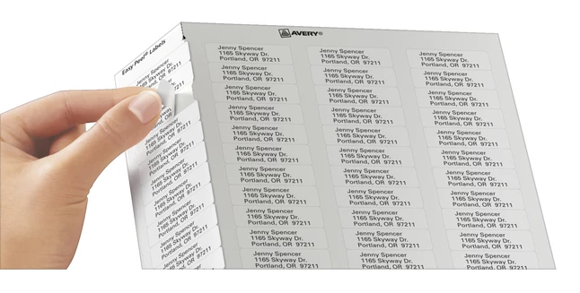 Budget π Avery Easy Peel Return Address Labels, Laser, 1/2 X 1-3/4 Inches, Pack Of 8000 β 3 Budget π Avery Easy Peel Return Address Labels, Laser, 1/2 X 1-3/4 Inches, Pack Of 8000 β - Image 3