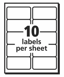 Buy 😉 Avery TrueBlock Shipping Labels, Laser, 2 X 4 Inches, White, Pack Of 2500 🛒 -Avery - shop 1597357 B ecommfullsize
