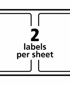Hot Sale โ Avery TrueBlock Shipping Labels, Laser, 5-1/2 X 8-1/2 Inches, White, Pack Of 200 ๐ฏ 5 Hot Sale โ Avery TrueBlock Shipping Labels, Laser, 5-1/2 X 8-1/2 Inches, White, Pack Of 200 ๐ฏ -Avery - shop 1597359 B ecommfullsize
